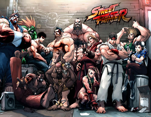 Los personajes de Street Fighter Los personajes de Street Fighter